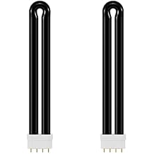 Dichroma 24W B24B Black Light Replacement Bulb Compatible with Stinger Model BK300 BK310 BK500 BK510 BK600, 10.2 Inch Bug Zapper Light Bulb with 4-Pin Base, 2 Pack