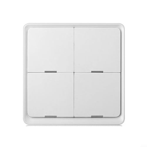 Commutateur de scène à 4 boutons, interrupteur intelligent sans fil à distance, panneau de commutation d'atome, application pour Smart Life APP télécommande sans fil