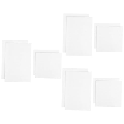 NUOBESTY 3sets Source Material Cross-Stitch Cloth Cotton Embroidery Fabric DIY Needlework (30x30cm 30x45cm) 4pcs*3