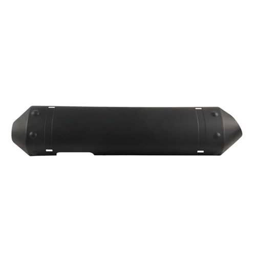 Protector térmico liso de escape para moto con blindaje anti impactos