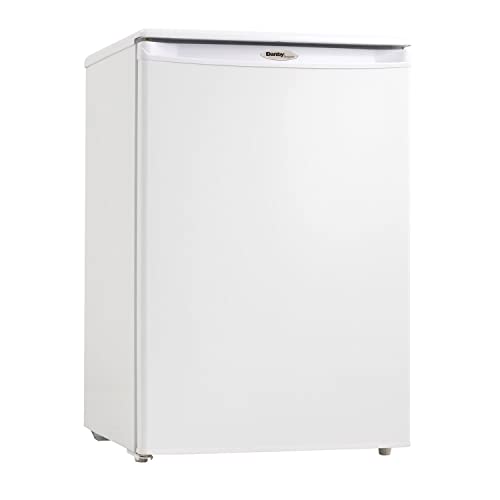 Danby Dufm043A2Wdd Designer 4.3 Cu Ft Storage Upright Reversible Deep Freezer Cooler With Manual Defrost And 3 Quick Freeze Shelves, White #TOP3
