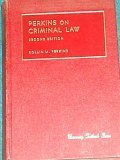 PERKINS ON CRIMINAL LAW.Second edition B000E7ZM52 Book Cover