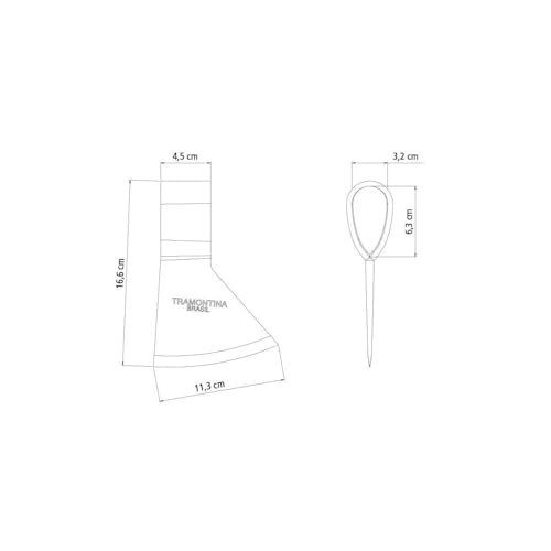 Tramontina, machado soldado cabeça redonda, tam 2, sem cabo