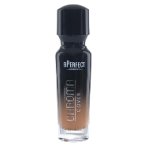BPerfect Chroma Cover Matte Foundation - Weightless Full Coverage Base with Hyaluronic Acid & Vitamin E - Soft Matte Finish - Shade 26 - N8 Medium-Deep Rich Neutral