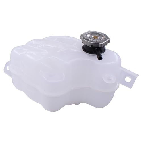 MOTOKU Front Pressurized Coolant Reservoir Tank Bottle with Cap for Dodge Journey 2009-2019 3.6 3.5 V6