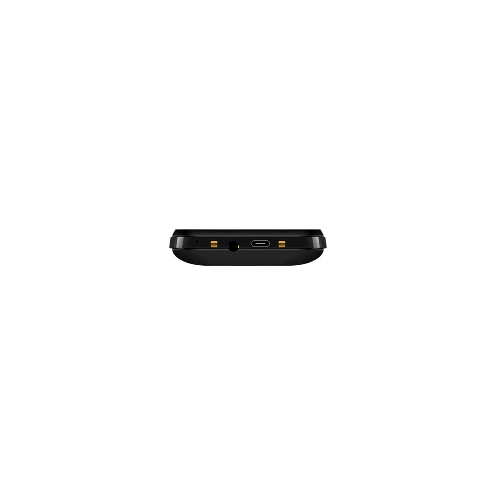 Maxcom MM34D 4G VoLTE Téléphone de bureau sans fil à gros bouton pour la maison et le bureau avec carte SIM Pas de ligne terrestre nécessaire Chargeur de bureau Prise britannique ? Noir