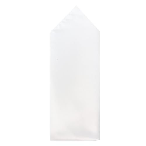 Image of LEONARDI Men's Solid Pocket Square | 30cm x 30cm | Smooth texture | Microfiber | Pack of 1 |