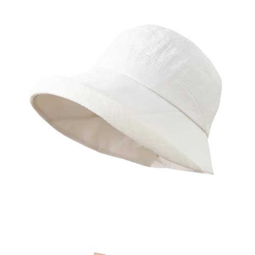Chapeau à seau roulé tissu d'été casquette visière extérieure décontractée femmes