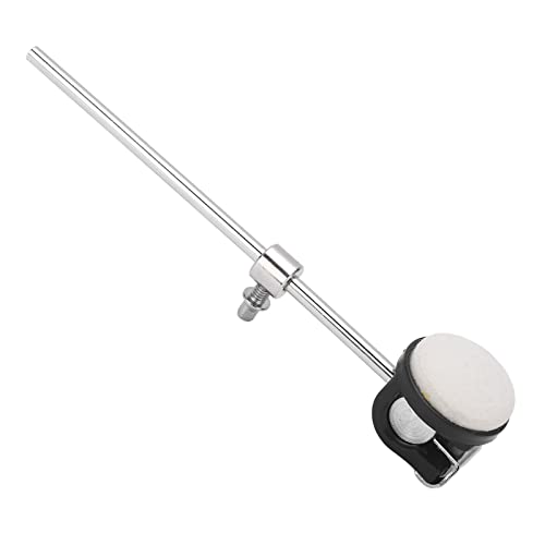 Bass Drum Pedal Hammer Beater Felt Head Metal Handle Percussion Accessory for Drumming Performances