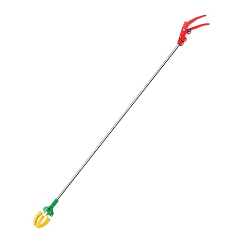 GkgWuxf Caña Recolectora de Frutas | Recogefrutas Extensible Con 3 Garras - Herramienta Manual de Ajustable para Peras Nísperos Aguacates Cerezas y Caquis