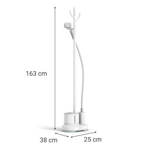 Miniatura 7 de Rowenta Cepillo De Vapor Origin Home - Steamer De Pie De 2000 W, Modo Eco, Incluye Colgador De Ropa, Listo En 45 S, Salida De Vapor Continua De Hasta 42 G Min, Potente Vapor Desinfectante, Is3274