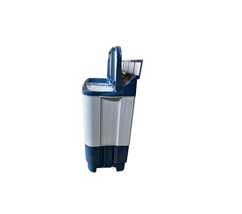Image of Voltas Beko 8 Kg 5 Star Semi Automatic Top Load Washing Machine (WTT80DBLG /BLSSWH5GBDE) Blue