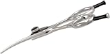Kenchii Five Star Even Handle Dog Grooming Shears, 4.5 Inch Curved Shears, Light Weight, Heavy Duty Pet Grooming Scissor for Dogs, Cats and Other Animals