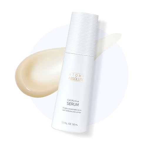 A.T.O.M.Y. Absolute CellAtive Serum for Face 1.7 fl. oz - Highly Concentrated Facial Serum for Women - Lightweight Quick Absorbing - Promotes Younger-Looking Skin Enhance Daily Skincare Routine