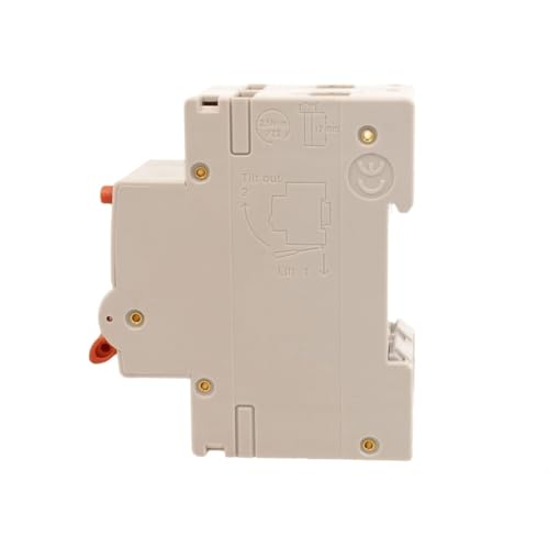 Interruttore Differenziale Magnetotermico Tipo A 32A B32, Rcbo Bipolare 2P Vero (No 1P+N), Curva B 6Ka 30Ma, Doppio Leva Con Diagnostica Visiva, 2 Moduli Din, Serie PL8M2 - 4