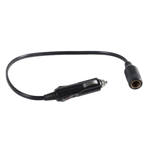 LLINthy Vehicles Power Supply Adapter Cord 12V Socket To DIN Motorcycle Charging Cable Wire 120W