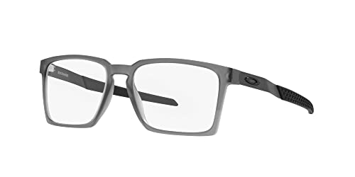 Image of Oakley mens Ox8055 Exchange Rectangular Prescription Eyewear Frames