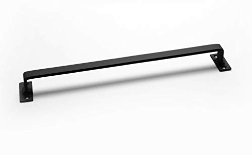 26テツブヒン 把手 H型 平板 取っ手 アイアン 鉄製 引き出し 270mm HHDT270