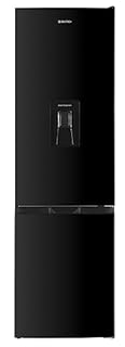 GEDTECH Refrigerateur combiné - congélateur bas - GCB262BL Noir - capacité 262L - Classe E