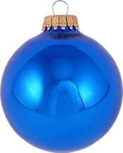 Miniatura 2 de Adornos de cristal para árbol de Navidad, 2.63 pulgadas 8 piezas, bolas de diseño de Christmas By Krebs sin costuras para colgar y decorar
