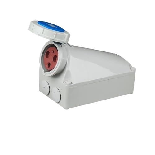 Connecteur 3P 125A IP67 surface GP1381 triphasé étanche pour industrie
