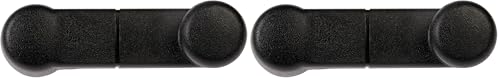 Image of Dorman 76946 Window Crank Handle Compatible with Select Ford /Mercury Models, Black (Pack of 2)