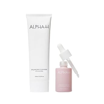 Alpha-H Sensitive Skin Bundle: Balancing Cleanser & Vitamin E Serum