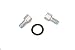 GM Genuine Parts 171-1169 Rear Parking Brake Shoe Set