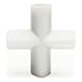 SP Bel-Art Spinplus Teflon Magnetic Stirring Bar; 9.5 x 4.7mm, White (F37144-0038)