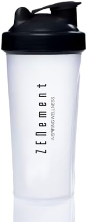 Zenement Large Capacity Shaker 600 ml – Robust and Translucent Po...