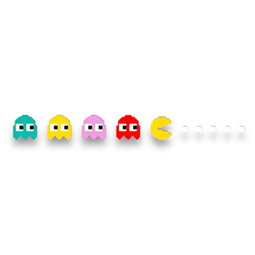 Pac Man Car Stickers Pacman Sticker For Car For Laptop Video Game Car Sticker Waterproof Vinly Pacman Decal (Doodle)