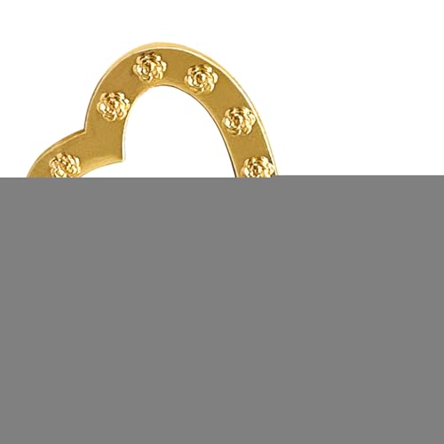 Decor con doppio cuore - Accento romantico per la casa, arredamento della tavola 'anniversario | Figurina di coppia di fattoria estetica, collegamento a catena del nodo segnale d'amore, ornamento