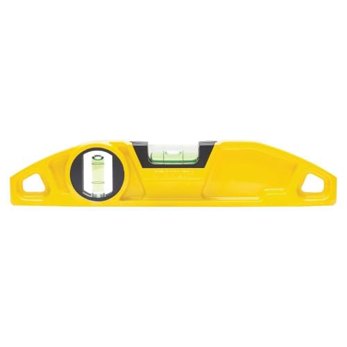 Stanley 0-43-605 Fatmax Magnetic Torpedo Twin Vial Level, 228mm, 9"