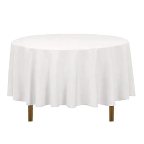 Linge de table en modal satiné haut de gamme blanc 182,9 cm de large