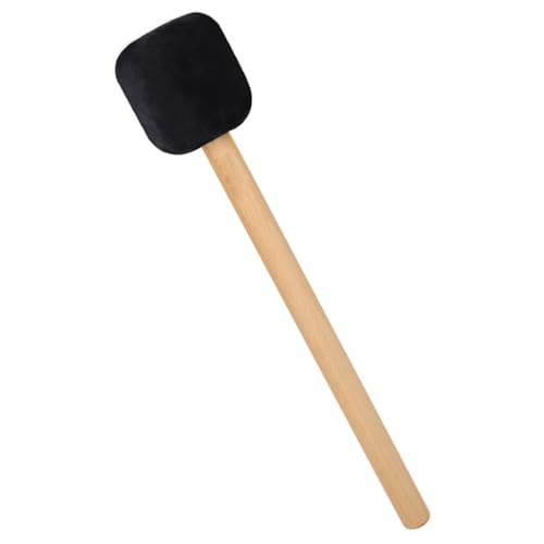 Baquetas Levemolo para bombo, color negro, mango de madera, material sintético miniatura 1