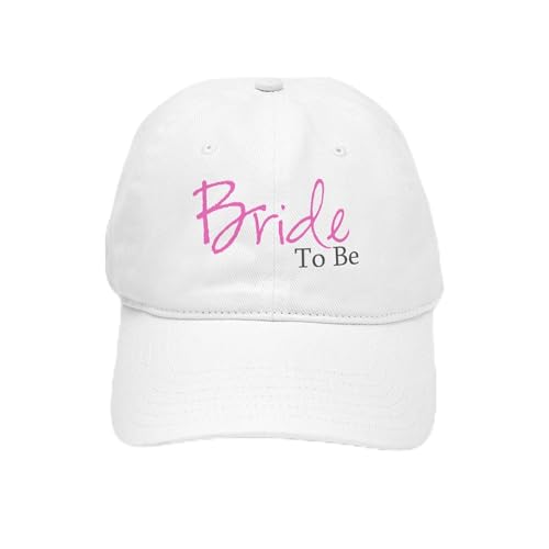 CafePress Bride to Be (Pink Script) Cap Unique Adjustable Baseball Hat