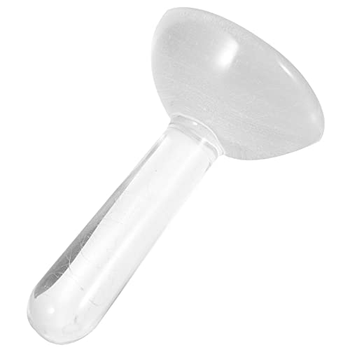 HOMSFOU Watercolor Supplies Oil Painting Glass Mineral Pigment Grinding Pestle Long Handle for Easy Grinding