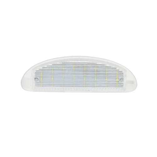 Luz LED de matrícula trasera evita multas por bombilla fundida en Clio
