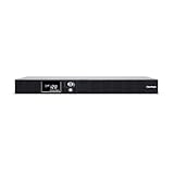 CyberPower OR1500LCDRM1U Smart App LCD UPS System, 1500VA/900W, 6 Outlets, AVR, 1U Rackmount