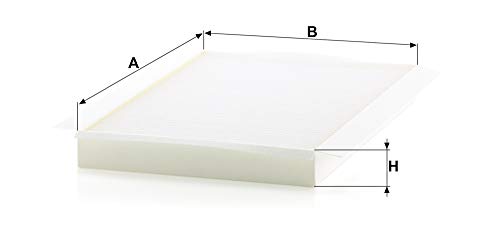 Original MANN-FILTER Filtro de Cabine Ar-Condicionado CU3569