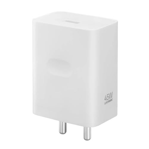 Original 45W SuperVOOC Fast Charger Adapter Compatible with realme GT Neo 3, GT 2 Pro, GT Neo 2, X50 Pro, X7 Pro, 9 Pro+, 10 Pro+, 11 Pro, 11 Pro+ (45w Adapter)