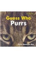 Library Binding Guess Who Purrs Book