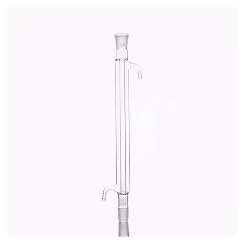 Tube de condenseur droit en verre borosilicate pour laboratoires de chimie de 100 à 600 mm