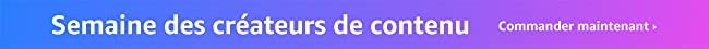 Découvrez des offres et des produits pour créer un contenu engageant