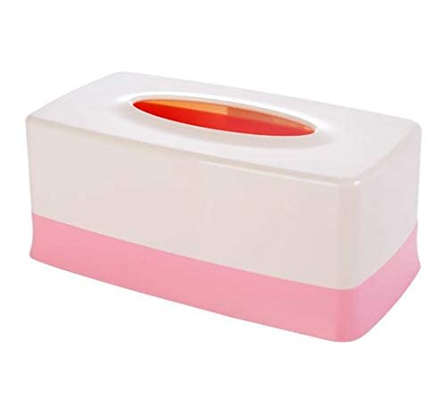 STORE99® Simple home color tissue pumping tissue boxes, office desktop pumping tray Blue