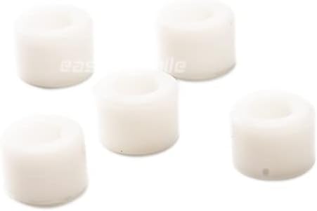 Dental Color Code Ring Band Silicone Hygienist Instrument Code Rings S/L Autoclavable 135ºC (S, White)