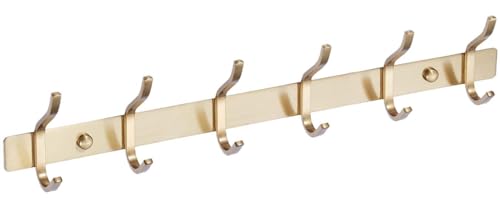 AZW Coat Rack Wall Mount,Heavy Duty Stainless Steel Metal Coat Hooks Hanging for...