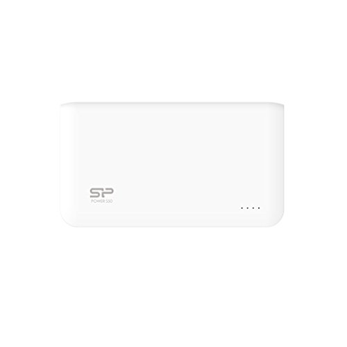 Preisvergleich Produktbild Silicon Power S50 Dual Output Powerbank 5000 mAh White