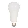Westinghouse Lighting 5322000 5/15/21 Watt (50/100/150 Watt Equivalent) Omni A21 3-Way Bright White LED Light Bulb with Medium Base