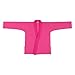 JUST YEARN BJJ GI, Youth Girl IBJJF for Women Brazilian Jiujitsu Gi Kimono Pre-Washed Fabric, Belt not Included (Pink, F2)